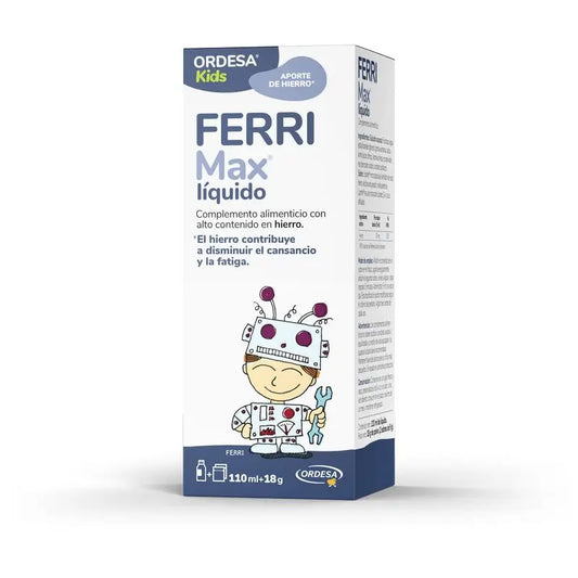 Ordesa Ferrimax Liquide, 110 Ml + 2 Sachets