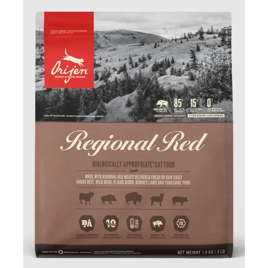 Orijen Feline Regional Red 1,8Kg nourriture pour chats