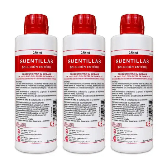 Orravan Triplo Solution monocomposante pour lentilles de contact 3 x 250 ml