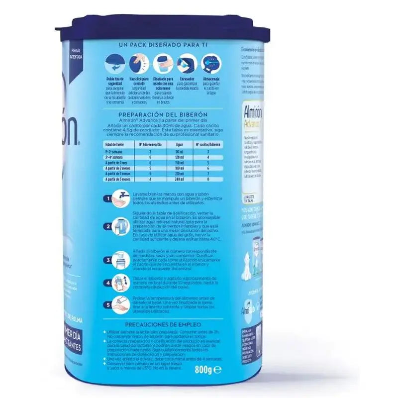 Almirón Advance 1, 2 X 800 grammes