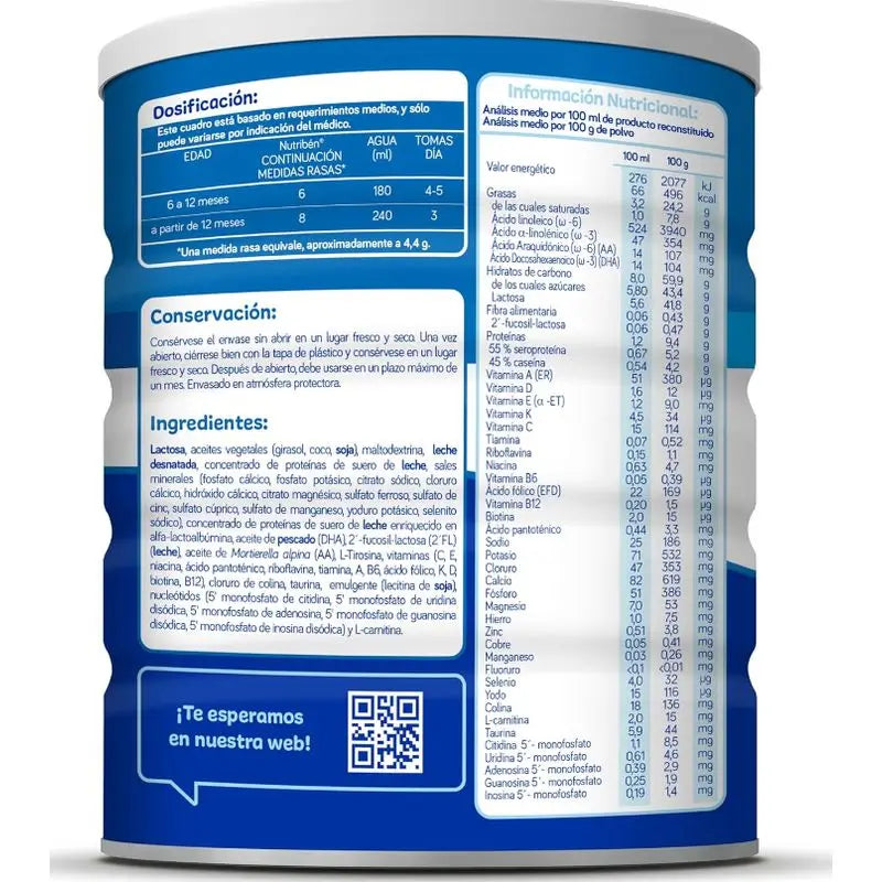 Nutribén Pro-Alfa 2 lait de suite, 2 x 800 g