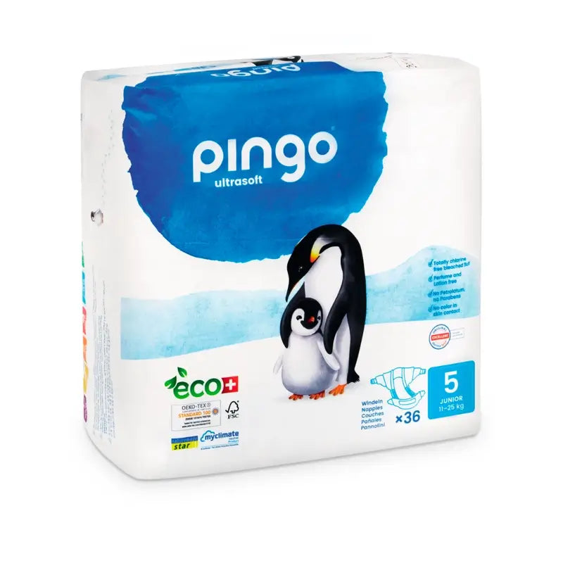Pingo Nappy Culotte de protection taille 5, paquet de 2 x 28 unités