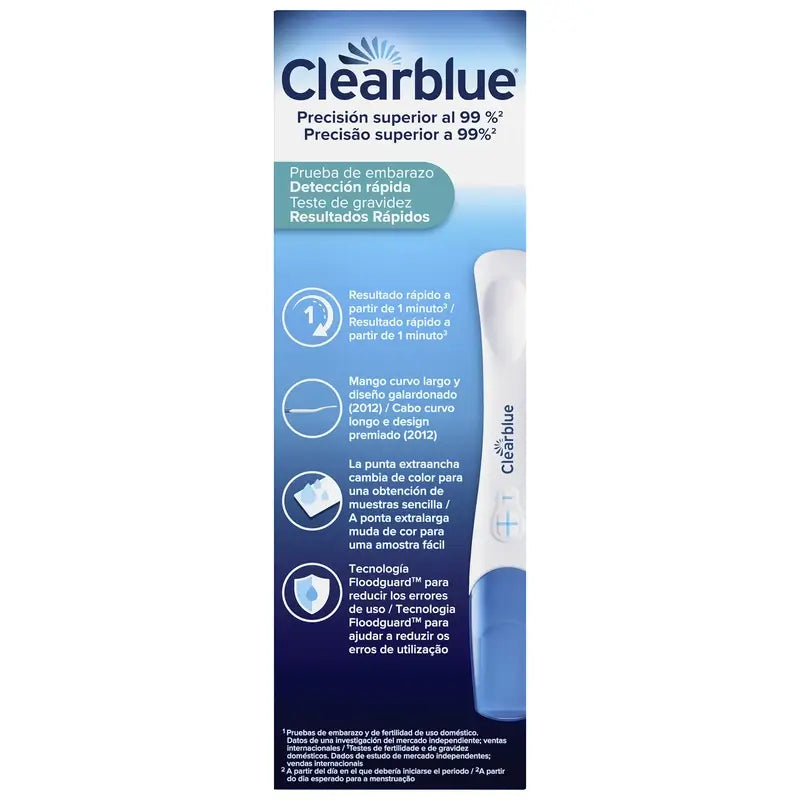 Clearblue Pack Plus Test de grossesse analogique, 6 tests