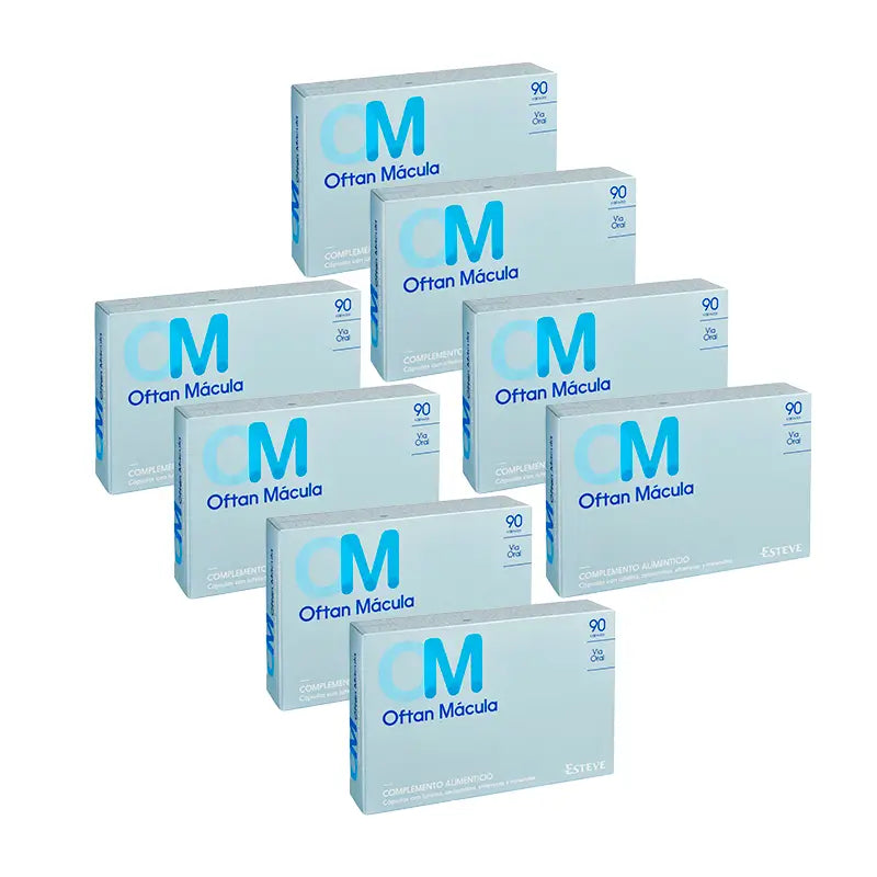 Pack 8 Oftan Macula Complément alimentaire, 90 gélules