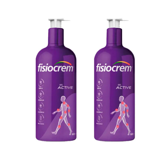 Fisiocrem Active Gel, paquet de 2x600 ml