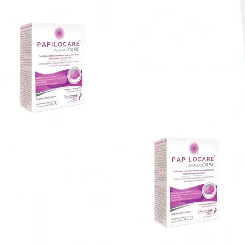 Papilocare Inmunocaps, paquet de 2x30 gélules