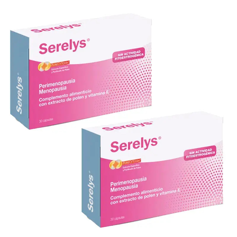 Serelys Perimenopause Menopause, Pack 2x60 Capsules