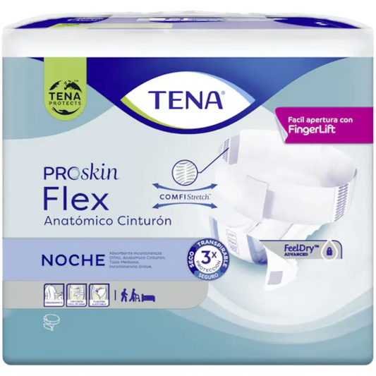 Tena Diaper Flex Proskin Anatomical Night Belt Large , 80 pcs.