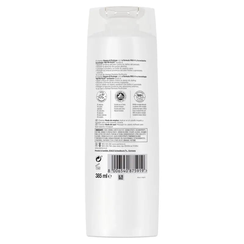 Pantene Nutri Plex Repair & Protect Shampooing 385Ml