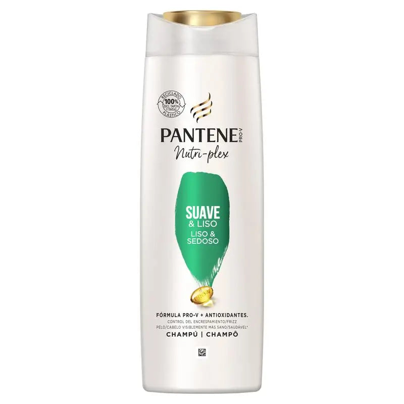 Pantene Nutri Plex Smooth & Sleek Shampooing 385Ml