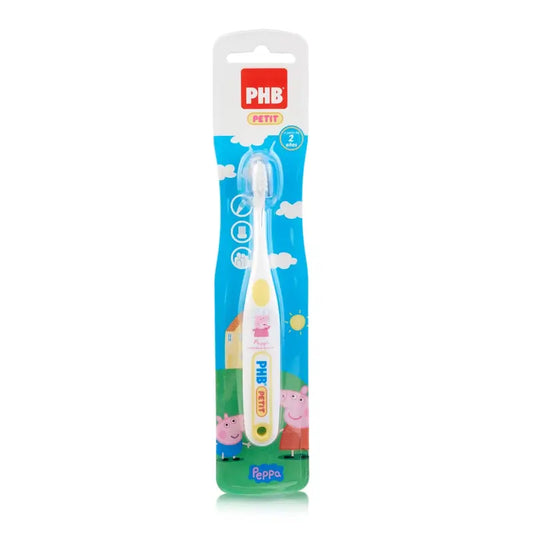 Brosse à dents pour enfants PHB Plus Petit Peppa Pig + 2 ans, différentes couleurs