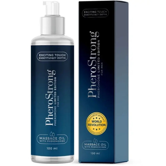 Huile de massage pour hommes Pherostrong Limited Edition, 100 ml