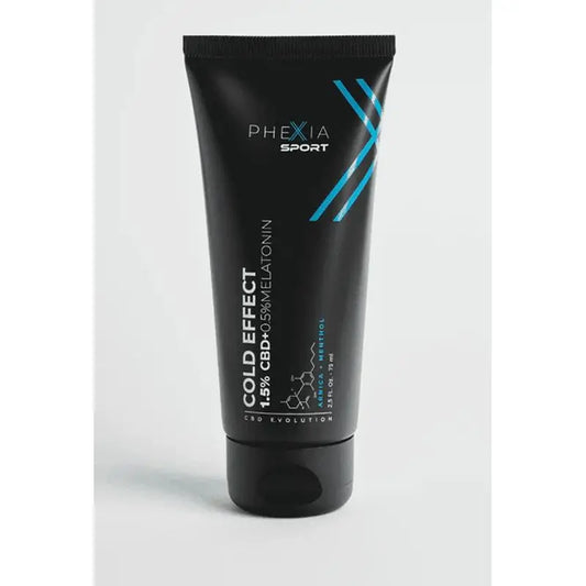 Phexia Sport Effet Froid, 75 Ml Cbd + Mélatonine 1,5%.
