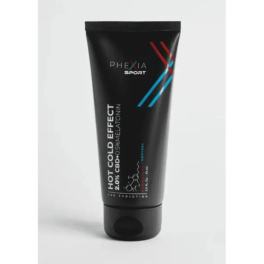 Phexia Sport Effet froid-chaud, 75 Ml Cbd + Mélatonine 2%.