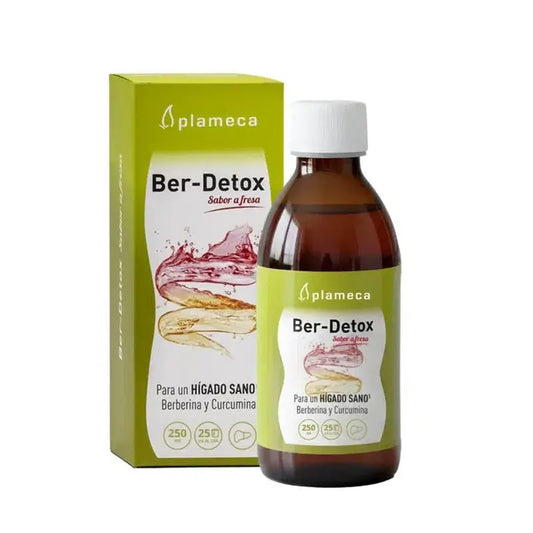 Plameca Ber-Detox Arôme Fraise, 250 Ml