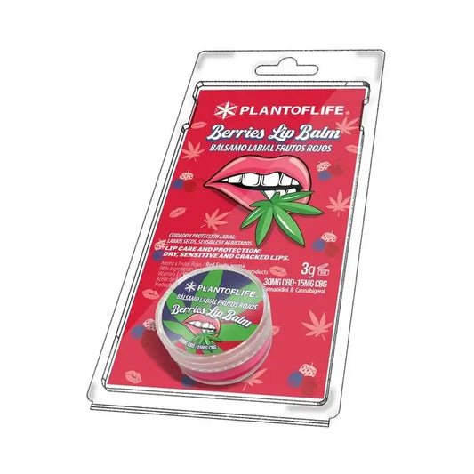 Plant Of Life Lipbalm Fruits Rouges 1% CBD - 0,5% Cbg , 3 g