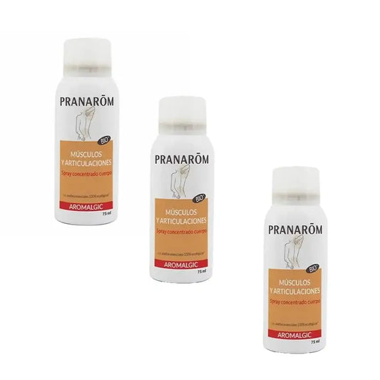 Pranarôm Aromalgic Spray Concentré Muscles & Articulations Bio, 3X75 Ml