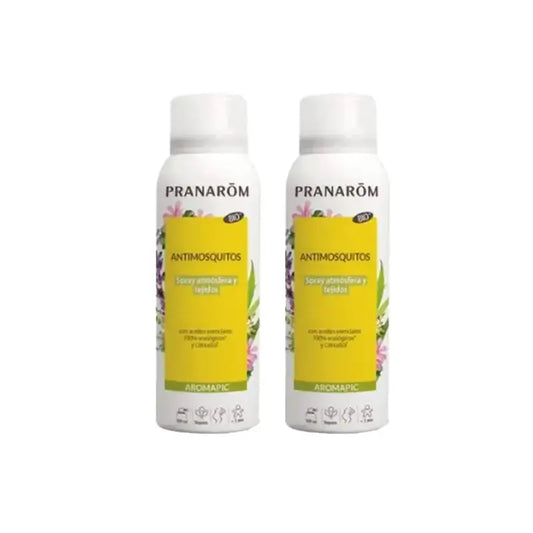 Pranarôm Citronnelle + Atmosphère & Tissus Bio, 2X150 Ml