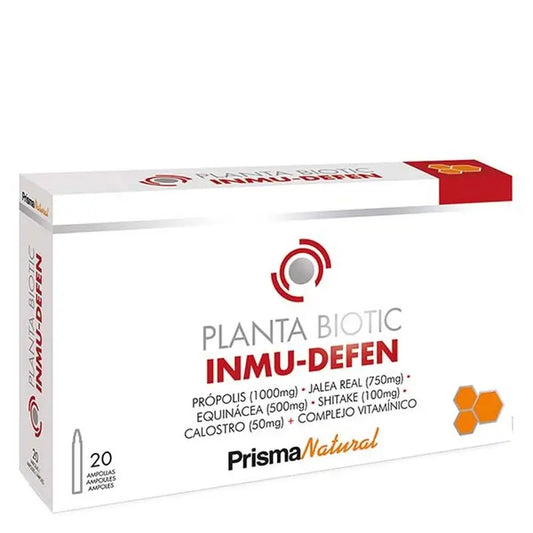 Prisma Nat Plantabiotic - Inmu-Defen, 20 Ampoules Of 10 Ml