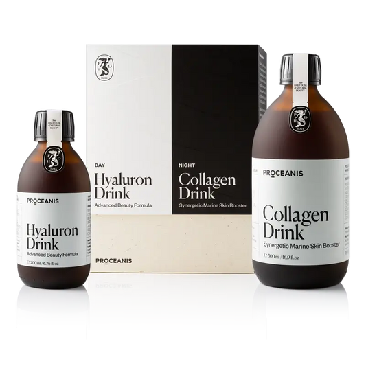 Proceanis Boisson Hyaluron 200 Ml + Boisson Collagène 500 Ml