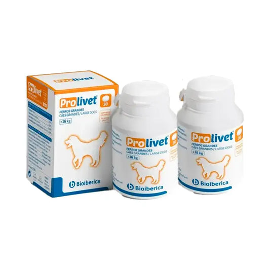 Prolivet Large Dogs, Pack 2 x 30 Comprimés