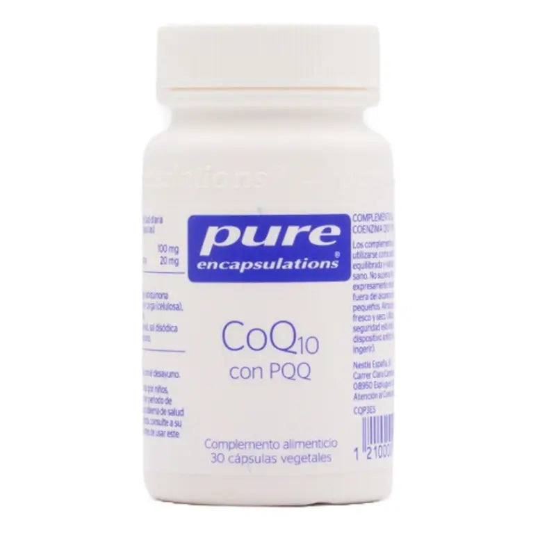 Pure Encapsulations CoQ10 avec PQQ, 30 Capsules