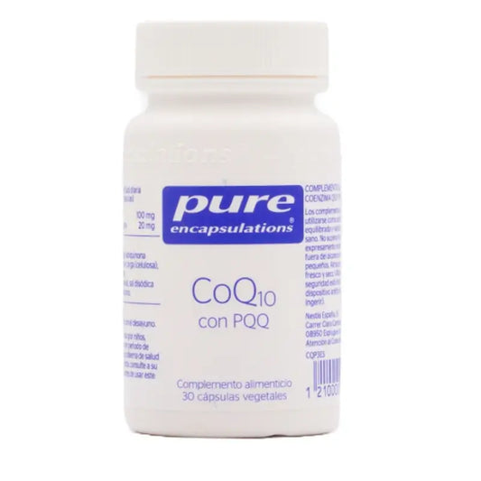 Pure Encapsulations CoQ10 avec PQQ, 30 Capsules