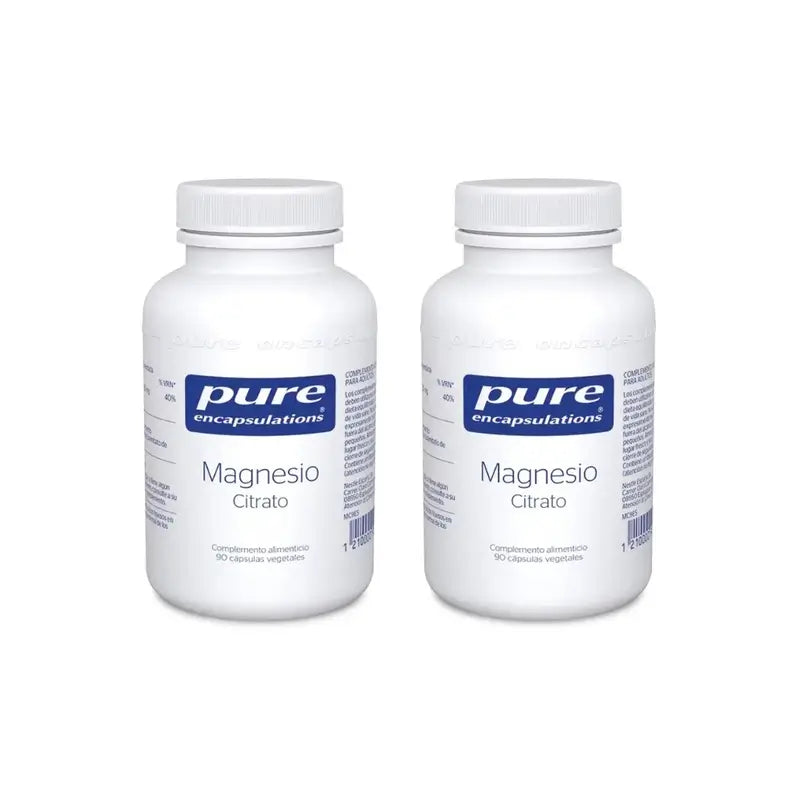 Pure Encapsulations Citrate de Magnésium, 2X90 Capsules