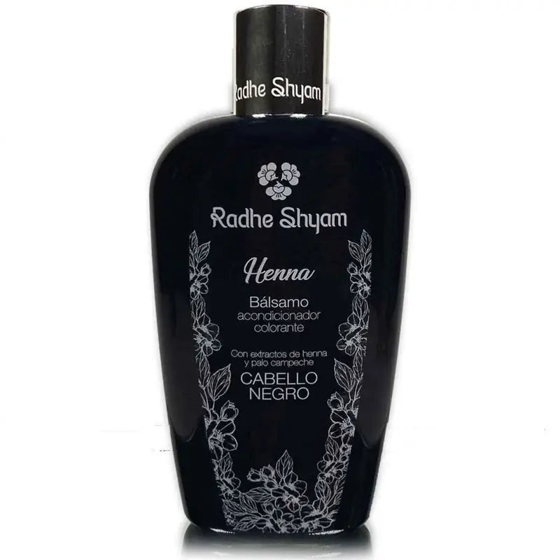 Baume au henné noir Radhe Shyam, 250 ml