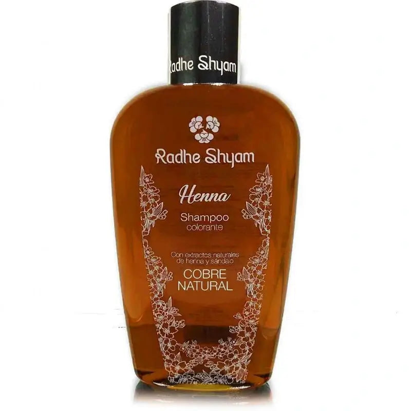Shampooing au henné naturel et au cuivre de Radhe Shyam, 250 ml