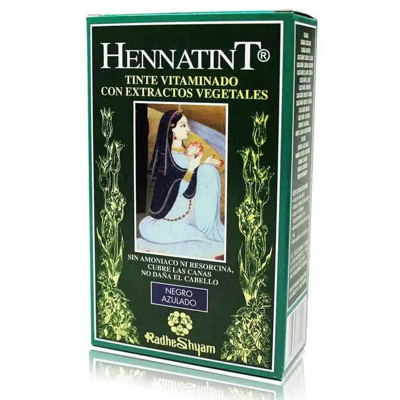 Radhe Shyam Hennatint Bleu Noir , 60 ml