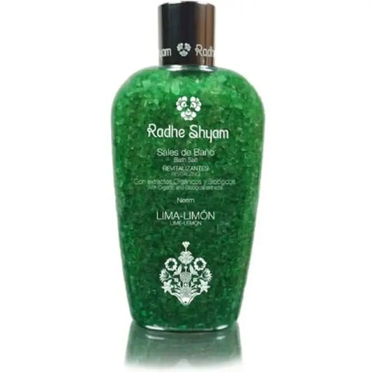 Radhe Shyam Sels de bain au citron vert, 330 gr