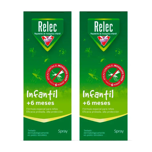 Relec Duplo Infant +6 mois, 2 x 100ml