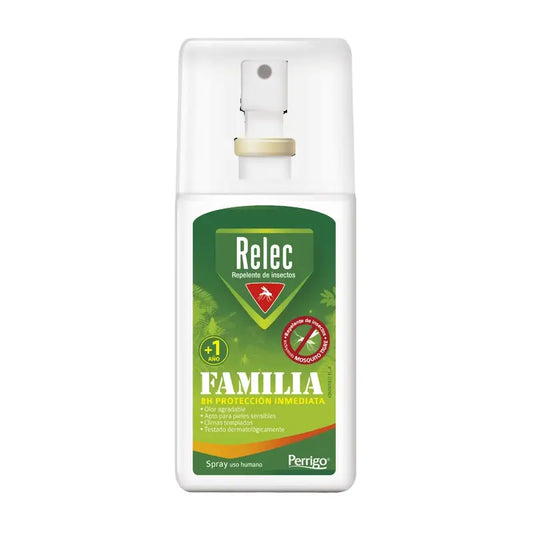 Relec Fuerte Sensitive Family Spray anti-moustiques, 100 ml