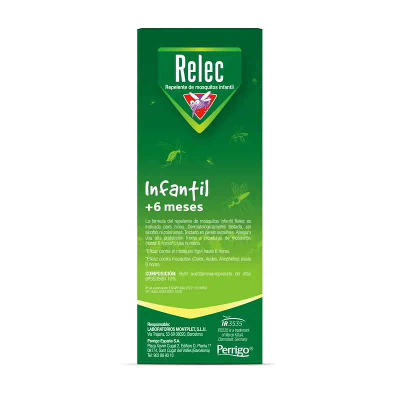 Relec Infant Mosquito Spray, 100 ml (+ 6 mois)