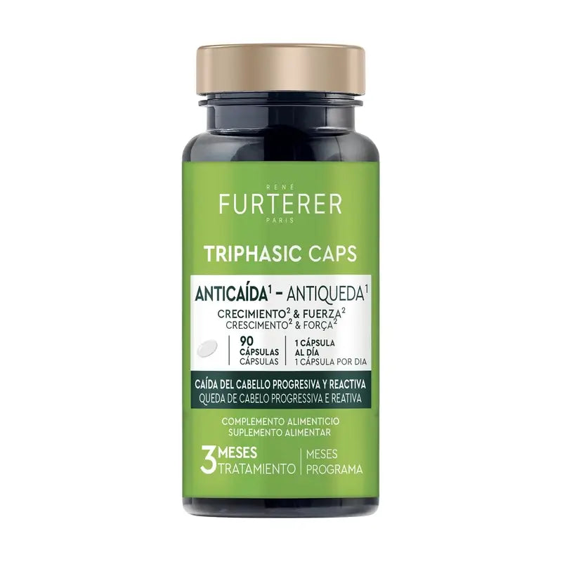 René Furterer Triphasic Caps Supplément Anti-Chute 90 Capsules