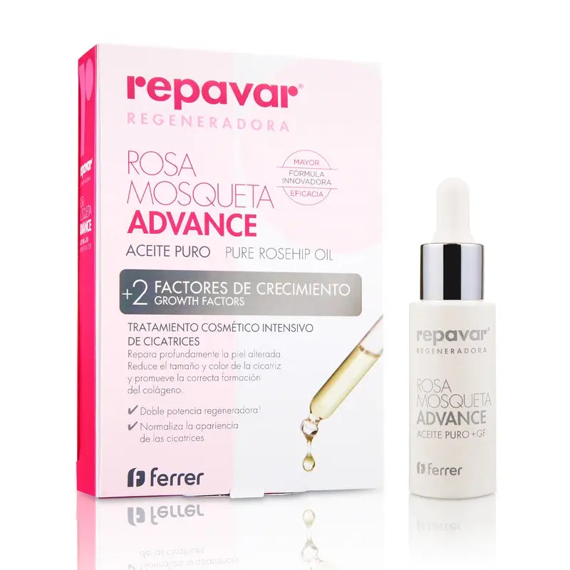 Repavar Regenerating Pure Rose Hip Oil Advance 15 ml