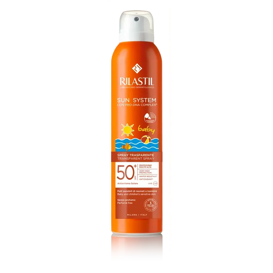 Rilastil Sun System SPF 50+ Baby Spray transparent, 200 ml
