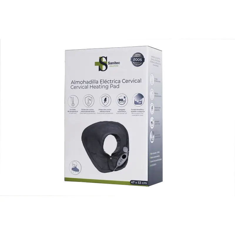 Coussin chauffant cervical Sanitec, 1 pièce