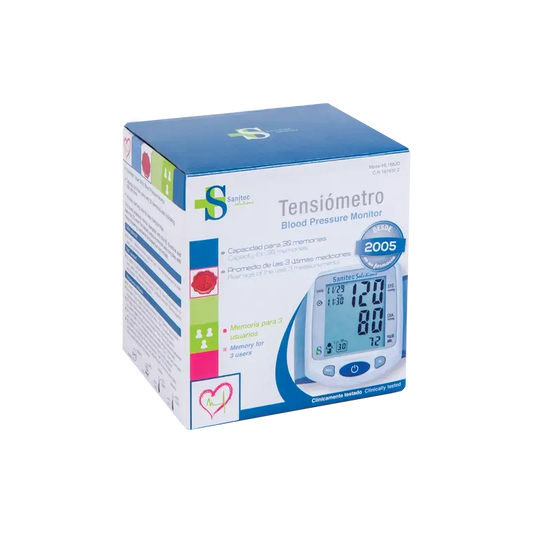 Tensiomètre au poignet Sanitec, 1 pc.