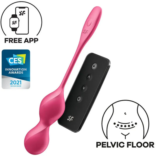 Boules de Kegel vibrantes Satisfyer Love Birds 2 + application gratuite