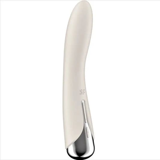 Satisfyer Spinning Vibe 1 Beige Vibrateur Rotateur Point G