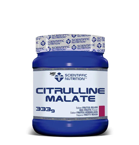 Scientiffic Nutrition Malate de Citrulline Fruit Rouge, 333 g