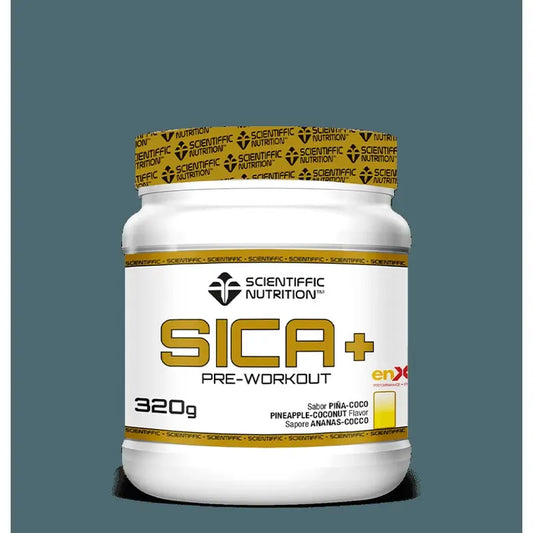 Scientiffic Nutrition Sica+ Preworkout Ananas Coconut , 320 grammes