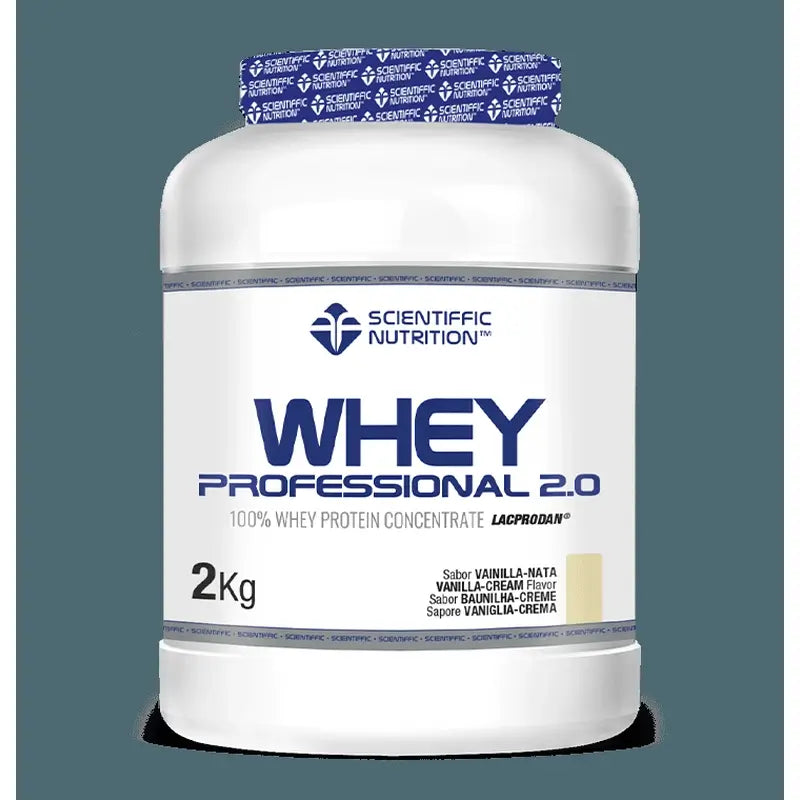 Scientiffic Nutrition Whey Professional 2.0 Vanille, 2000 grammes