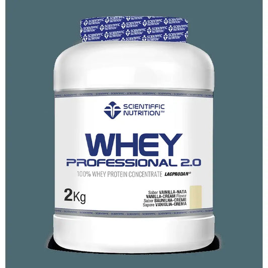 Scientiffic Nutrition Whey Professional 2.0 Vanille, 2000 grammes