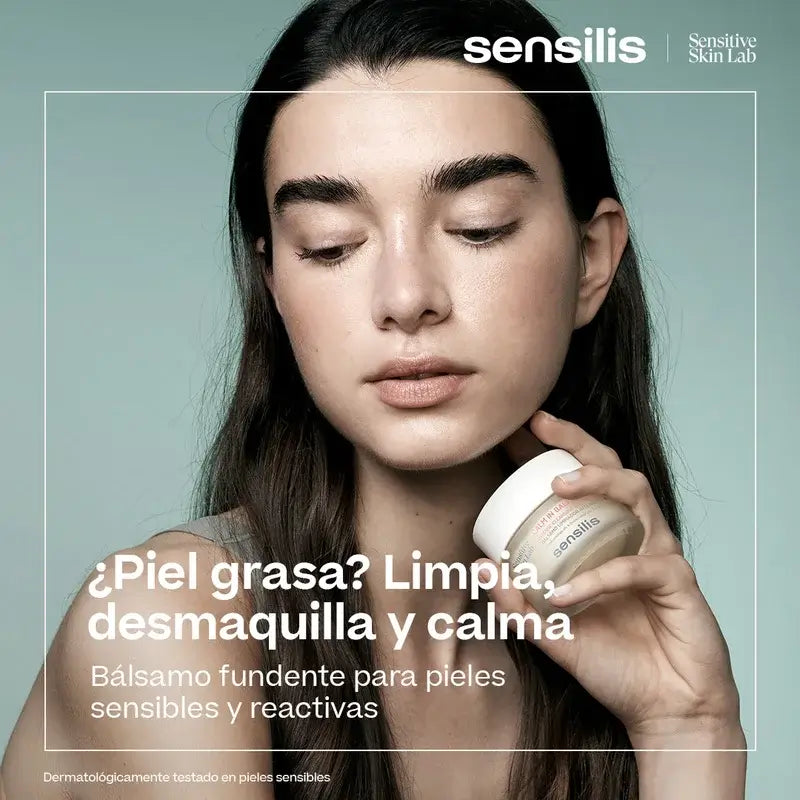 Sensilis Calm In Balm Baume nettoyant pour peaux sensibles et réactives 50 Ml