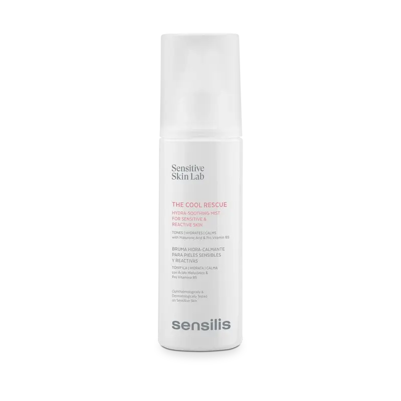 Sensilis The Cool Rescue Brume hydratante et apaisante pour peaux sensibles et réactives 200 ml