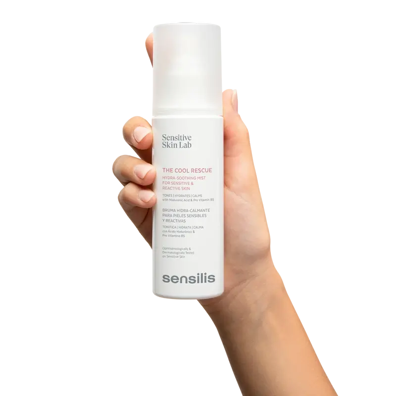 Sensilis The Cool Rescue Brume hydratante et apaisante pour peaux sensibles et réactives 200 ml