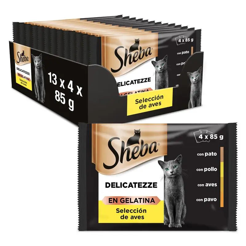 Sheba Delicato Volaille Selection Box 13X4X85Gr